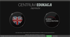 Desktop Screenshot of centrum.edukacji.pl